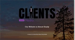 Desktop Screenshot of clientsmedia.com